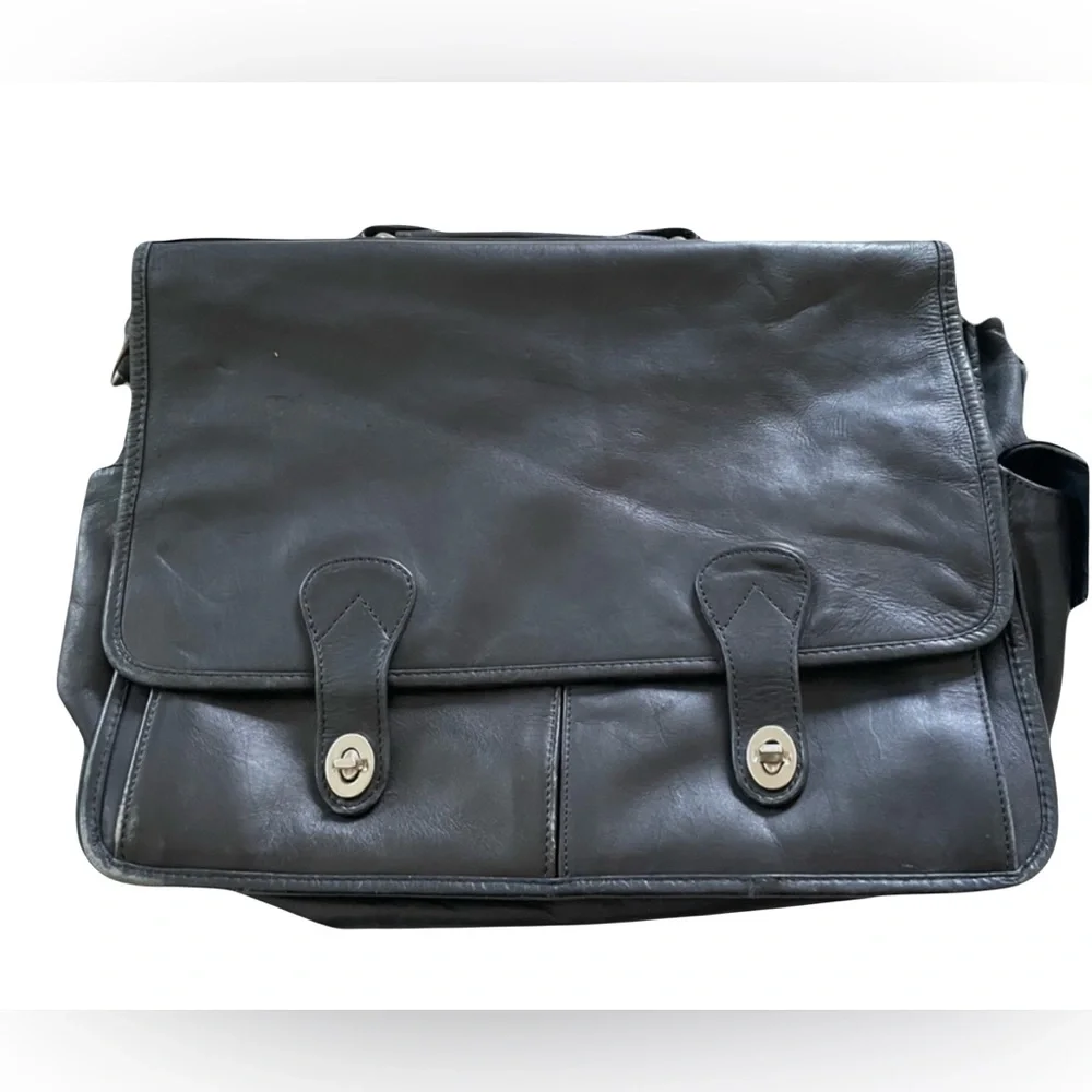 Heritage Premium Leather Briefcase/laptop bag